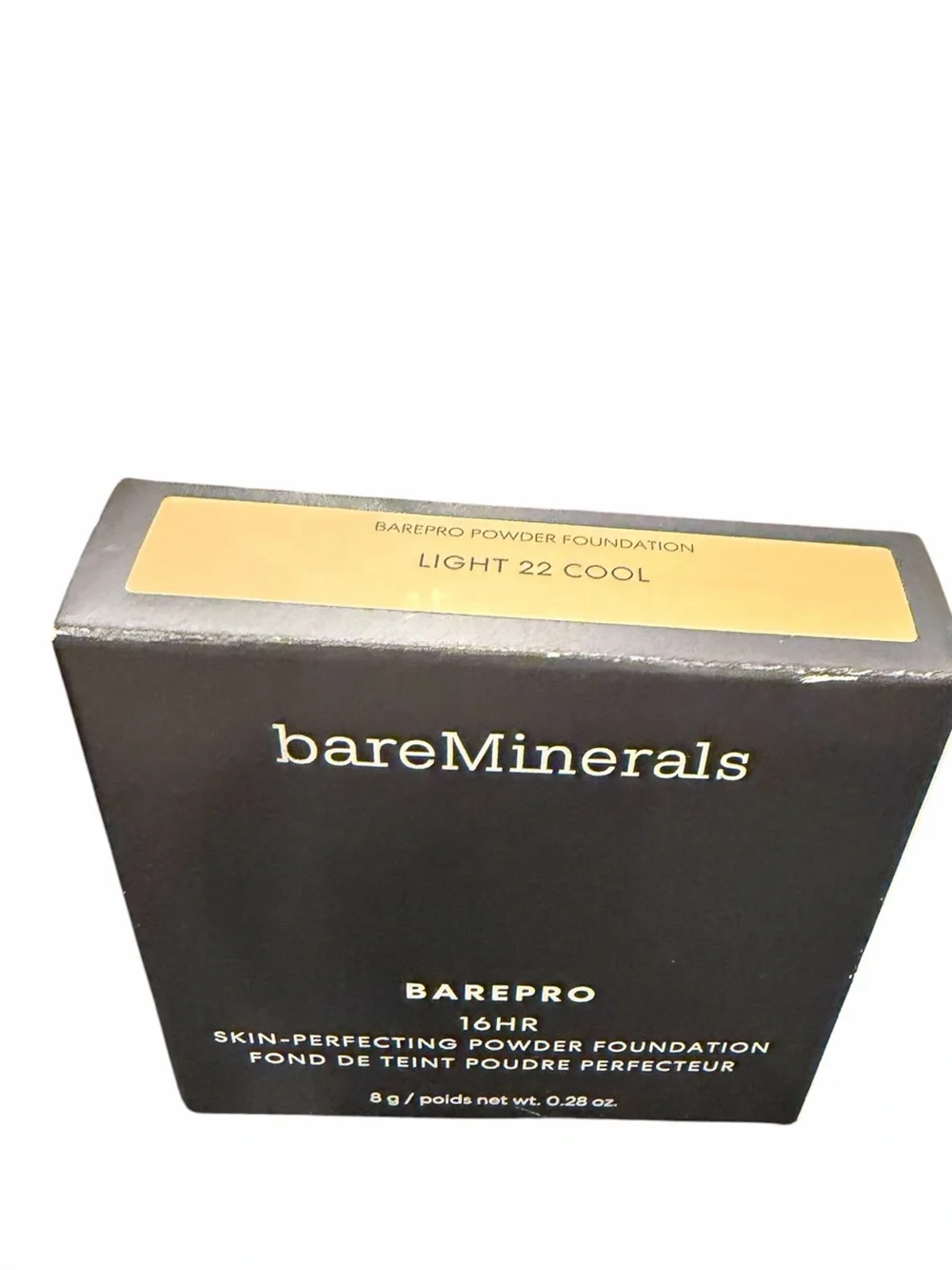 bareMinerals 24HR Skin-Perfecting Talc-Free Matte Powder Foundation Light 22